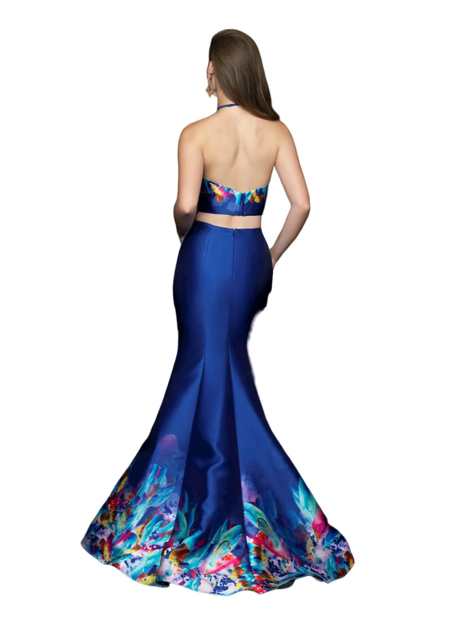 2PC MIKADO GOWN