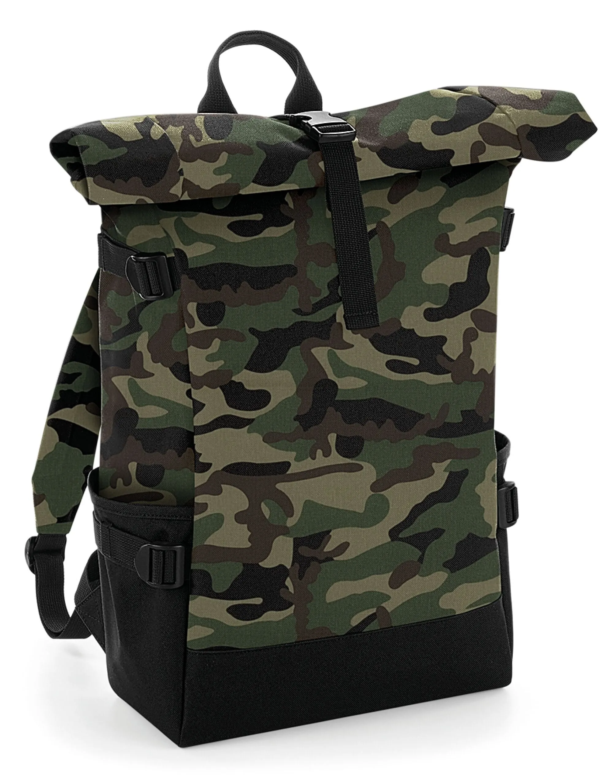 BG858 Bagbase Block Roll-Top Backpack