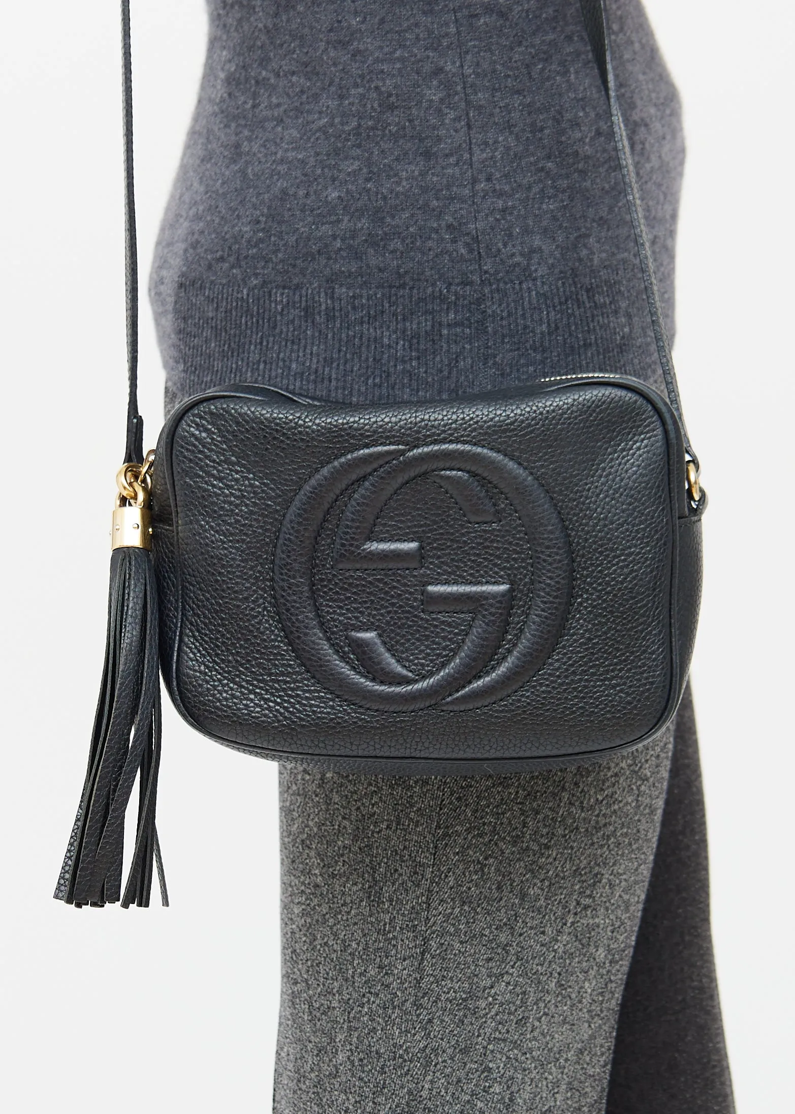 Black Soho Disco Crossbody Bag