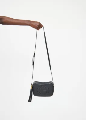 Black Soho Disco Crossbody Bag