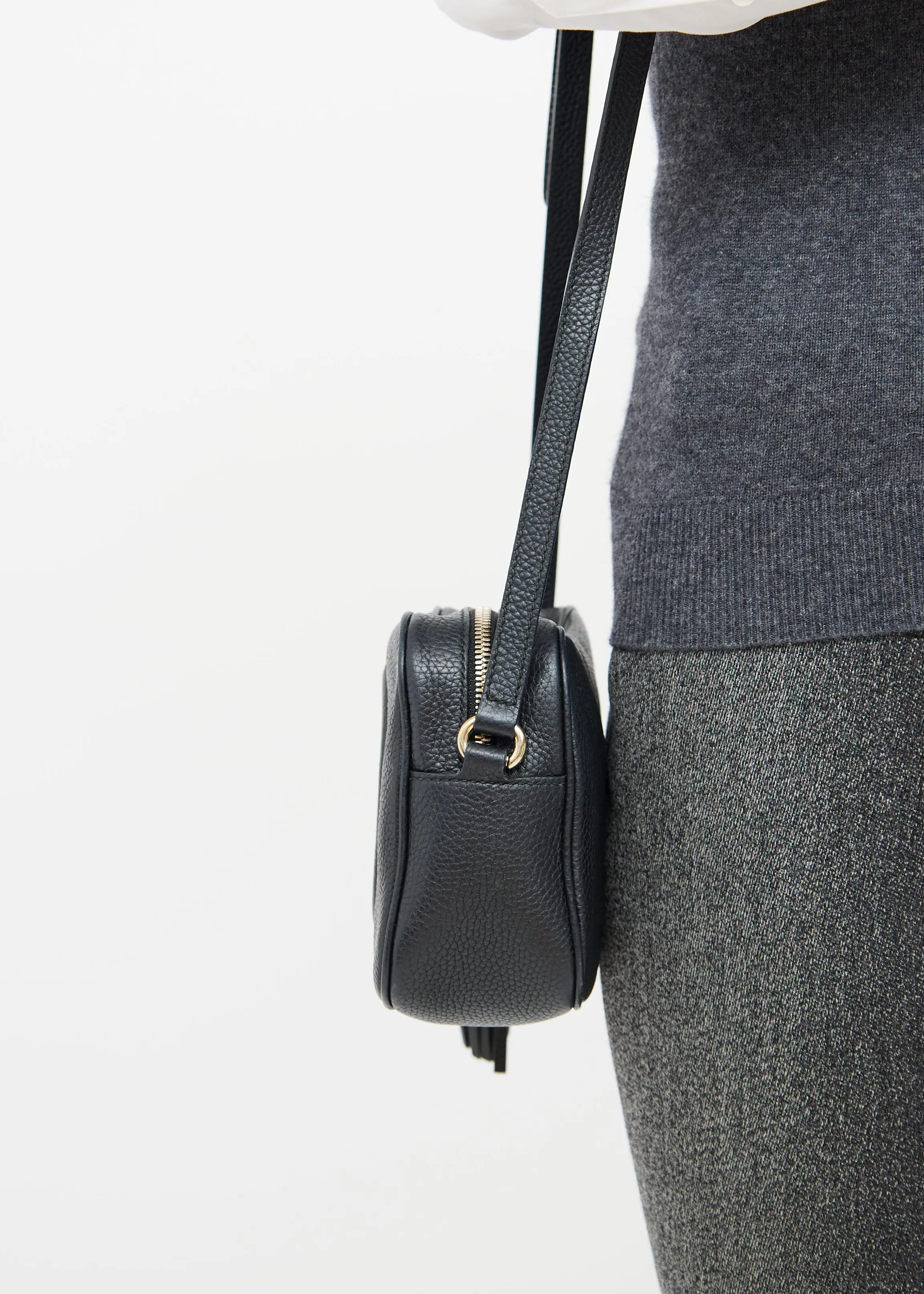 Black Soho Disco Crossbody Bag