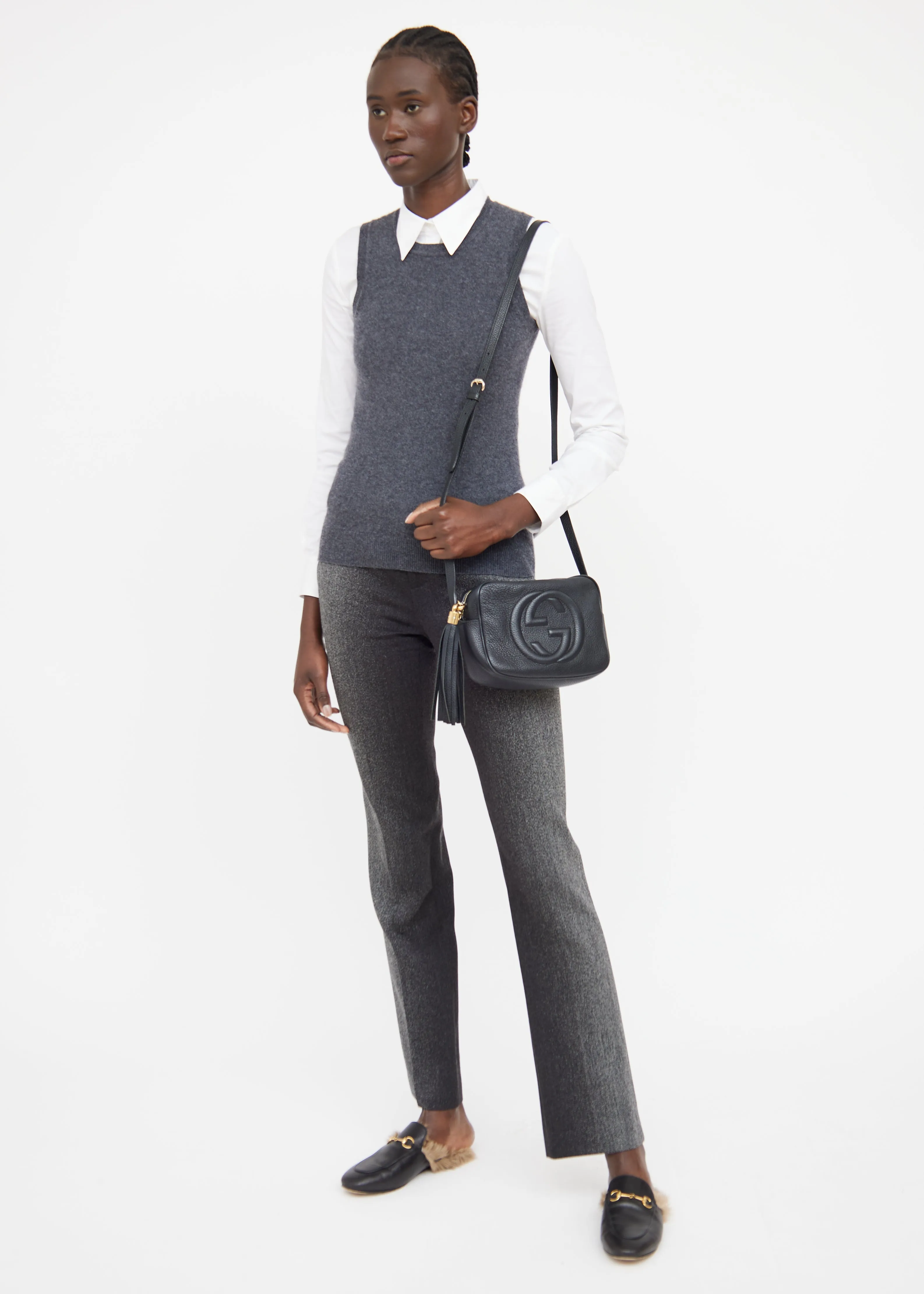 Black Soho Disco Crossbody Bag