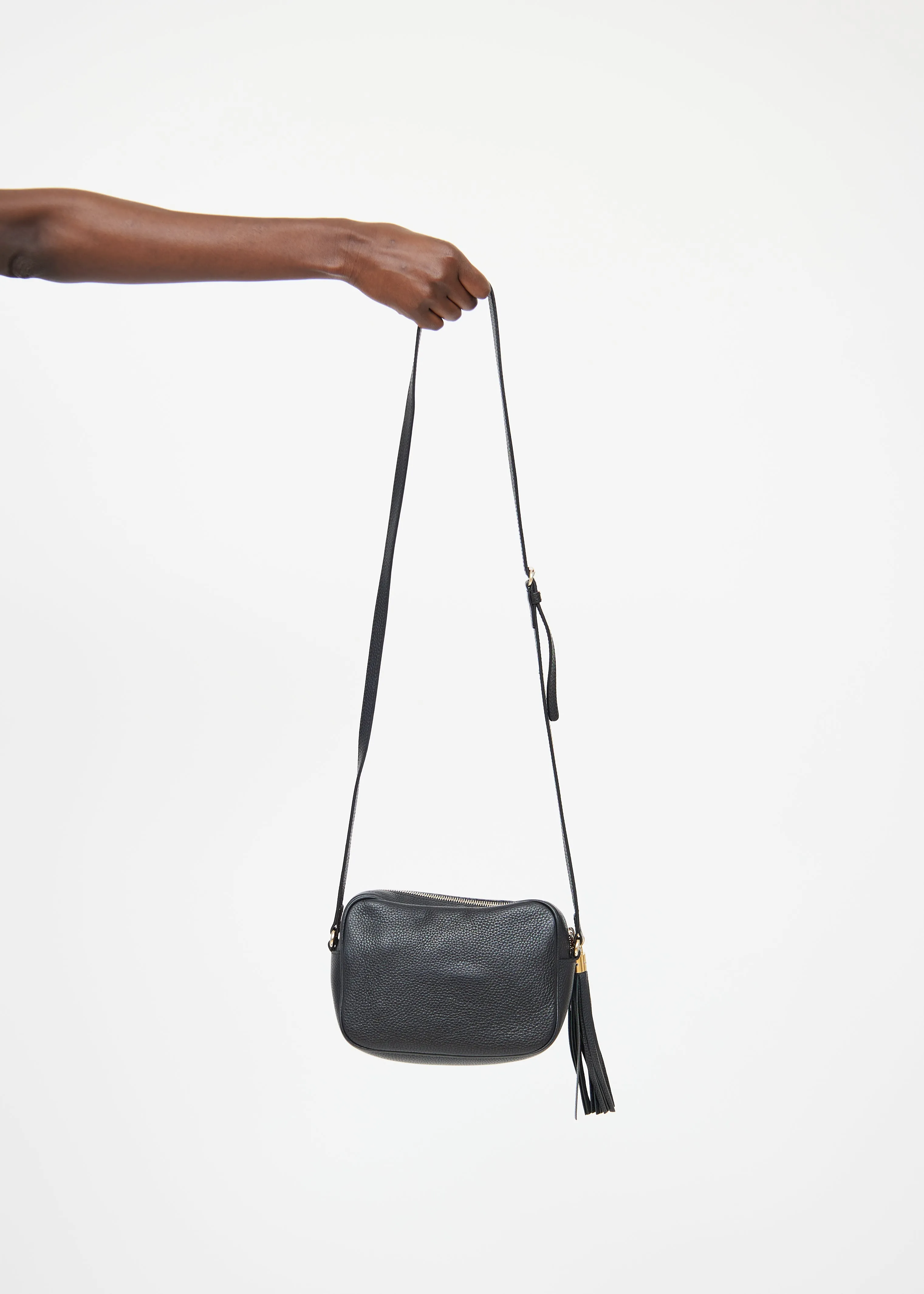 Black Soho Disco Crossbody Bag