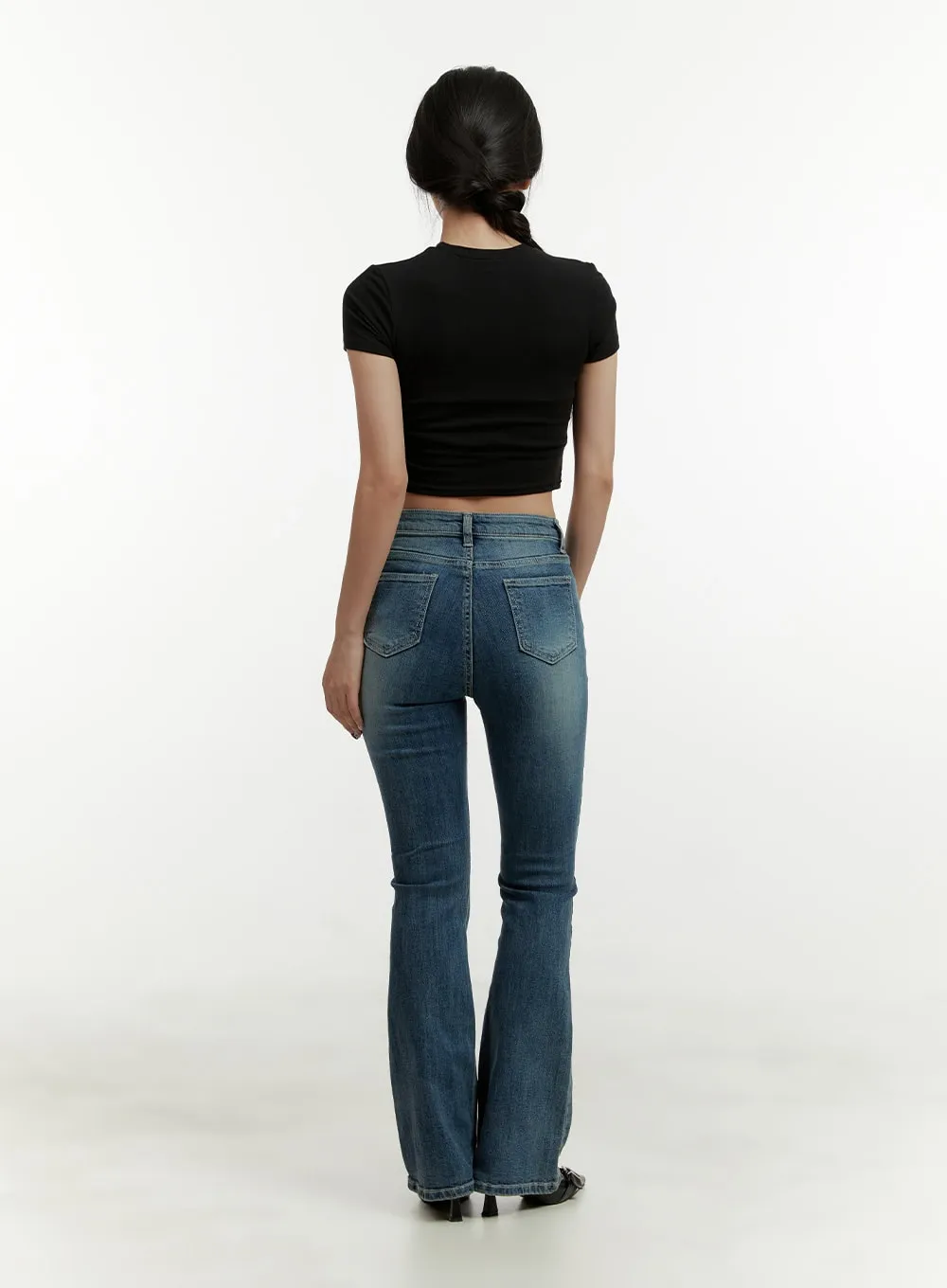Graphic Crop Top CY409
