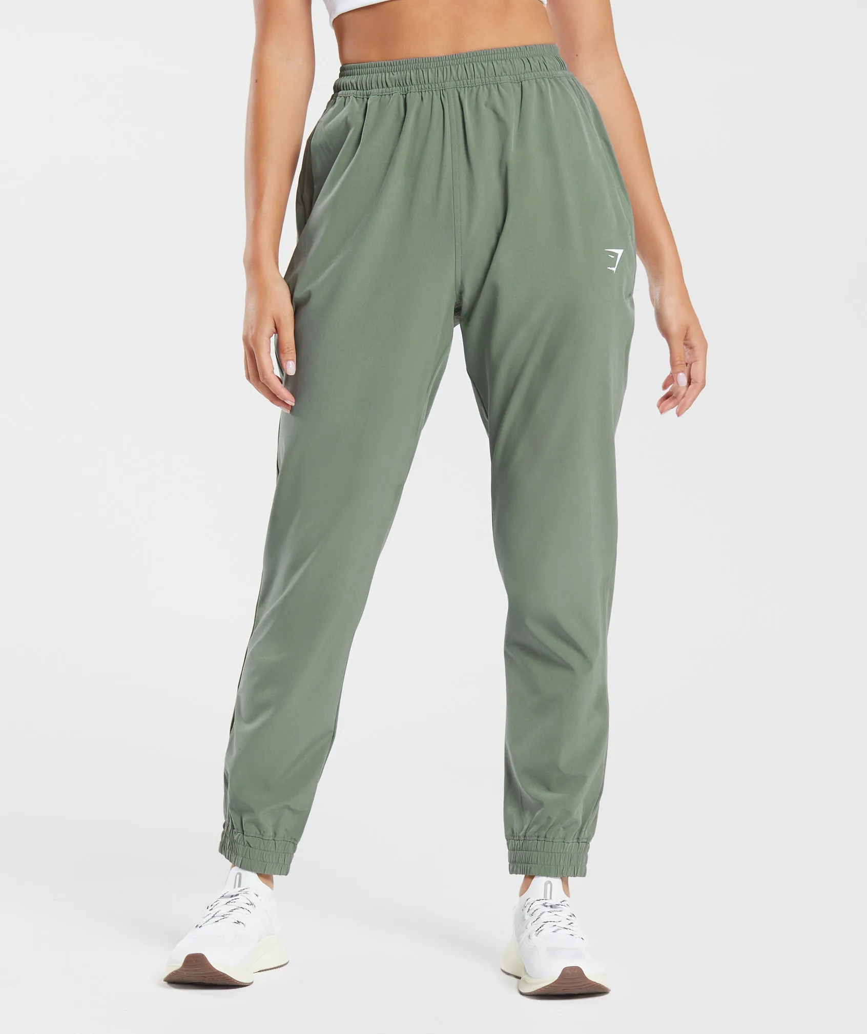 Gymshark Training Woven Joggers - Dusk Green