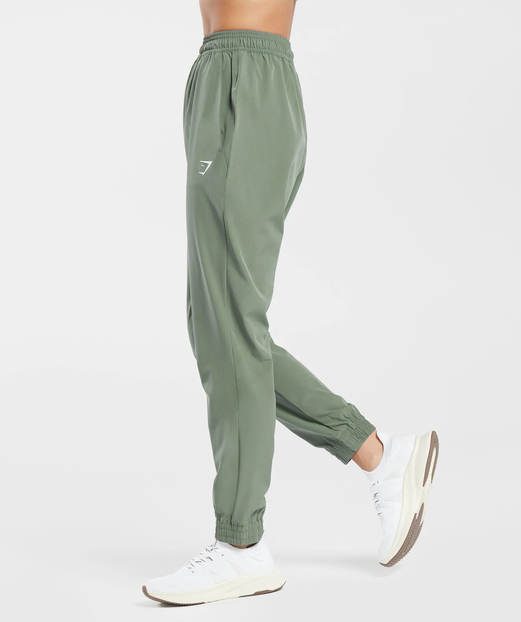 Gymshark Training Woven Joggers - Dusk Green