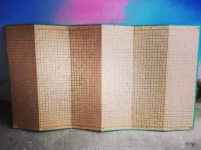 Huge padded table top quilters or sewing cutting mat / measuring grid.