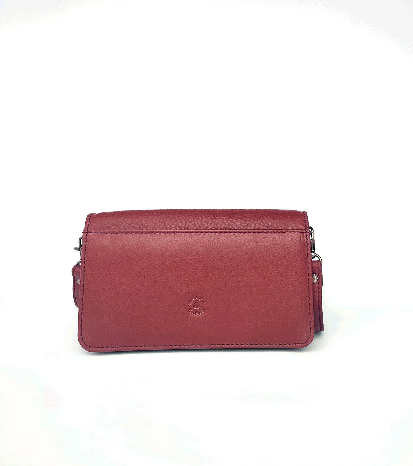 Merlot crossbody wallet