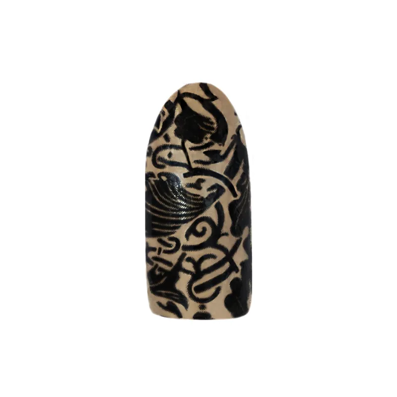 Metallic Wrap - Black Lace