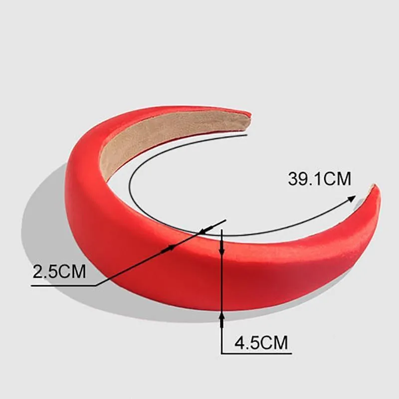 Silk Chunky Padded Headband