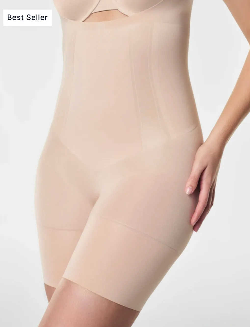 SPANXsculpt™ OnCore Open-Bust Mid-Thigh Bodysuit