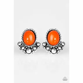 Tropical Tease - Orange Earrings