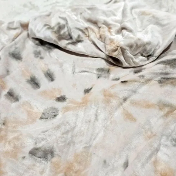 Velour Hoodie & Jogger Set | Earth Tones Tie Dye Design