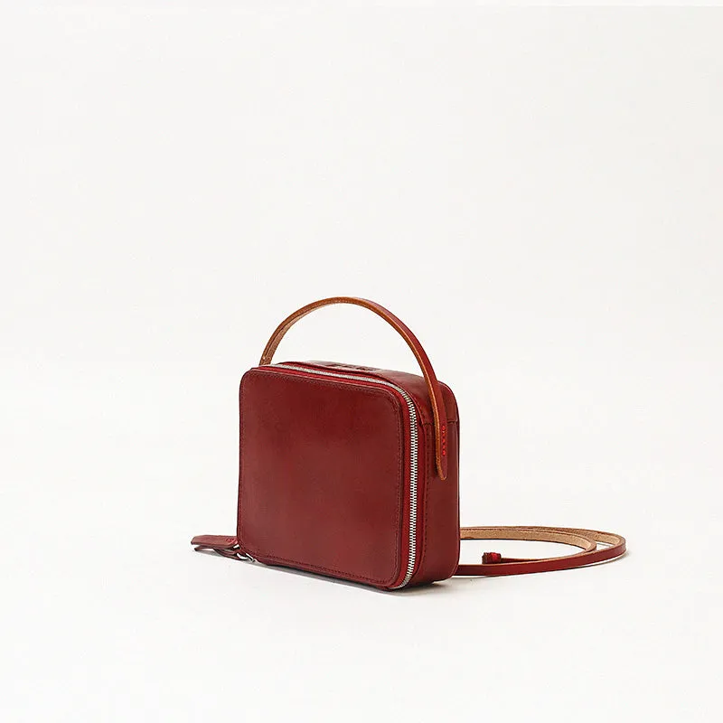 Womens Small Leather Crossbody Bags Leather Shoulder bag for Women