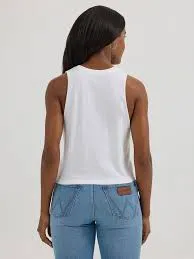 Wrangler Women's Festival Crop Graphic Tank